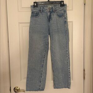 Rewash Light Blue Straight Leg Jeans